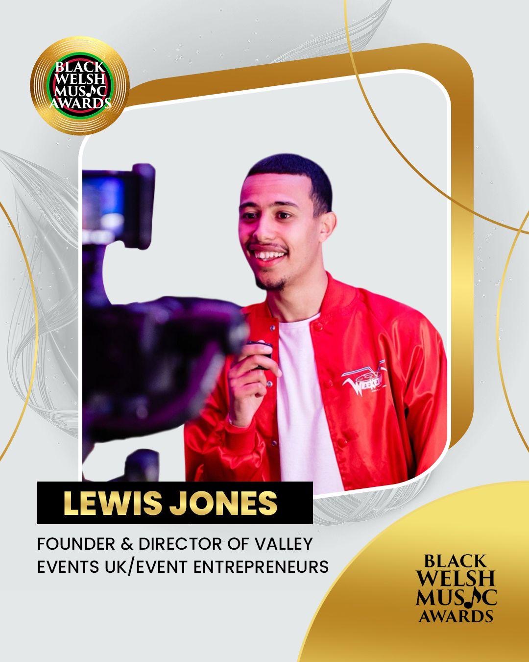 Lewis Jones Advisory Member I Black Welsh Music Awards Advisory Member