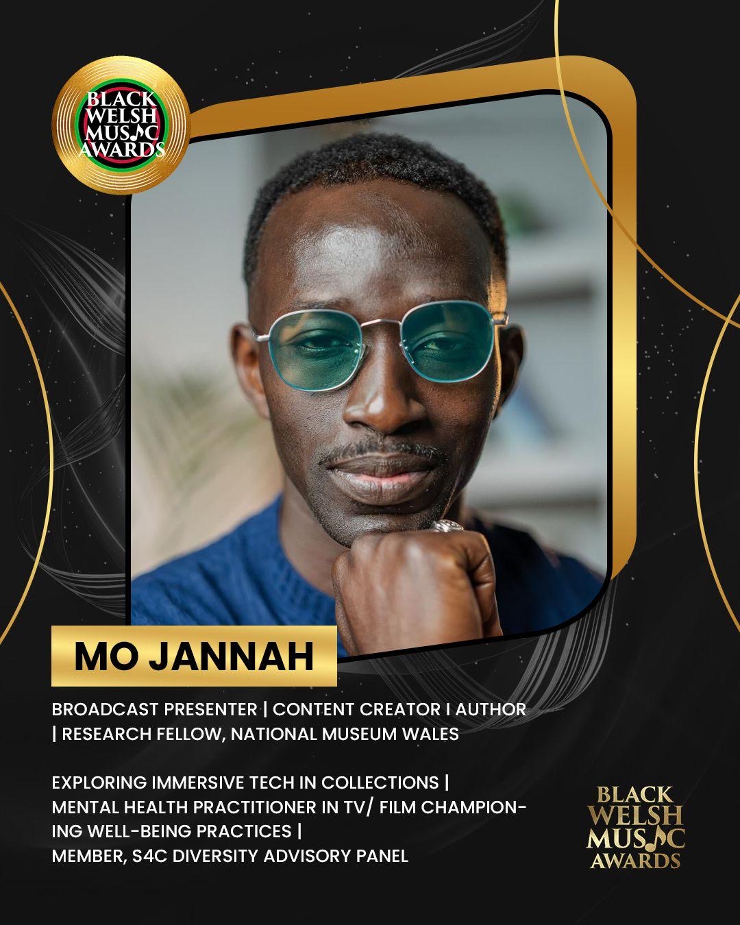 Mo Jannah Black Welsh Music Awards Advisory Member