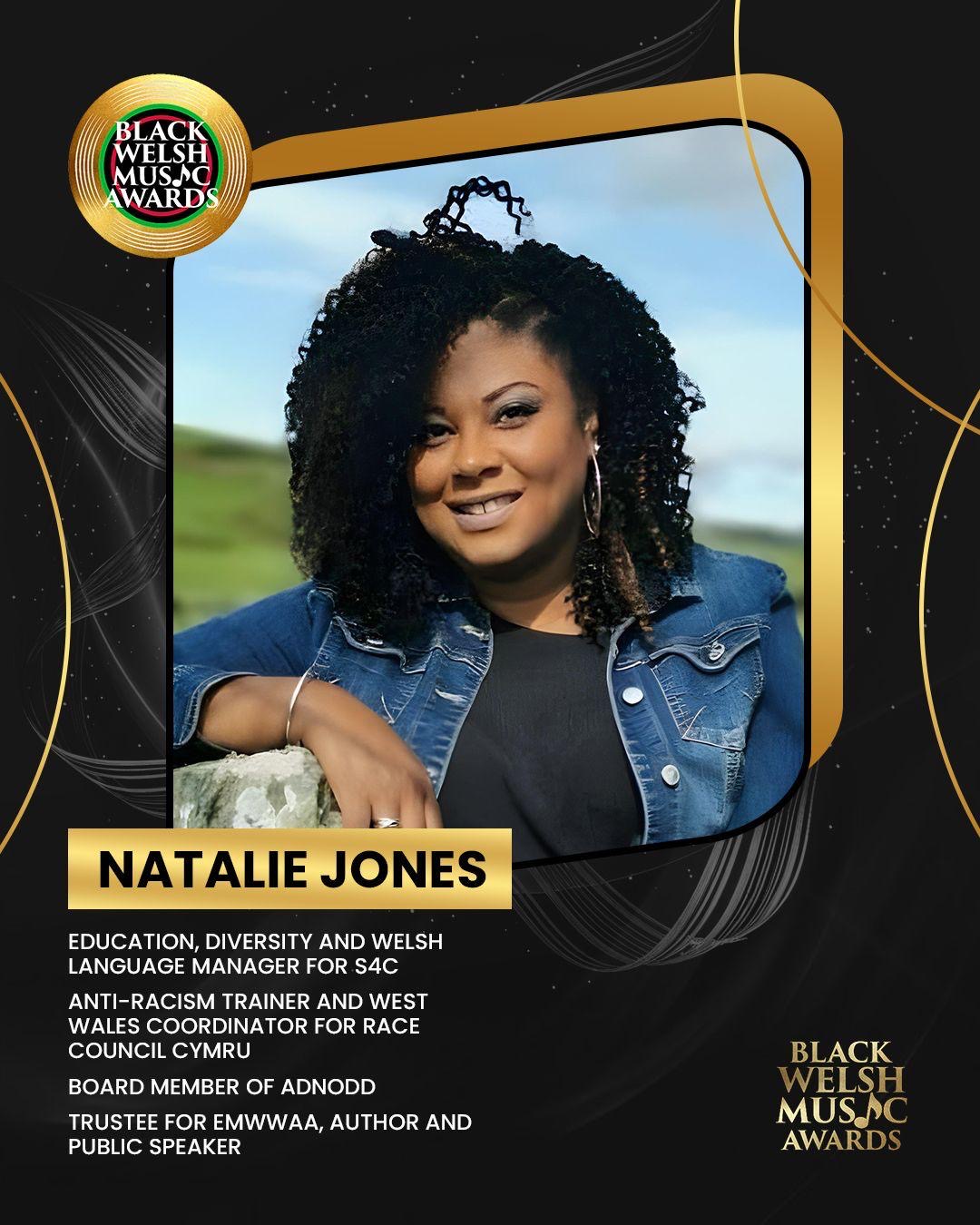 Natalie Jones Black Welsh Music Awards Advisory Member
