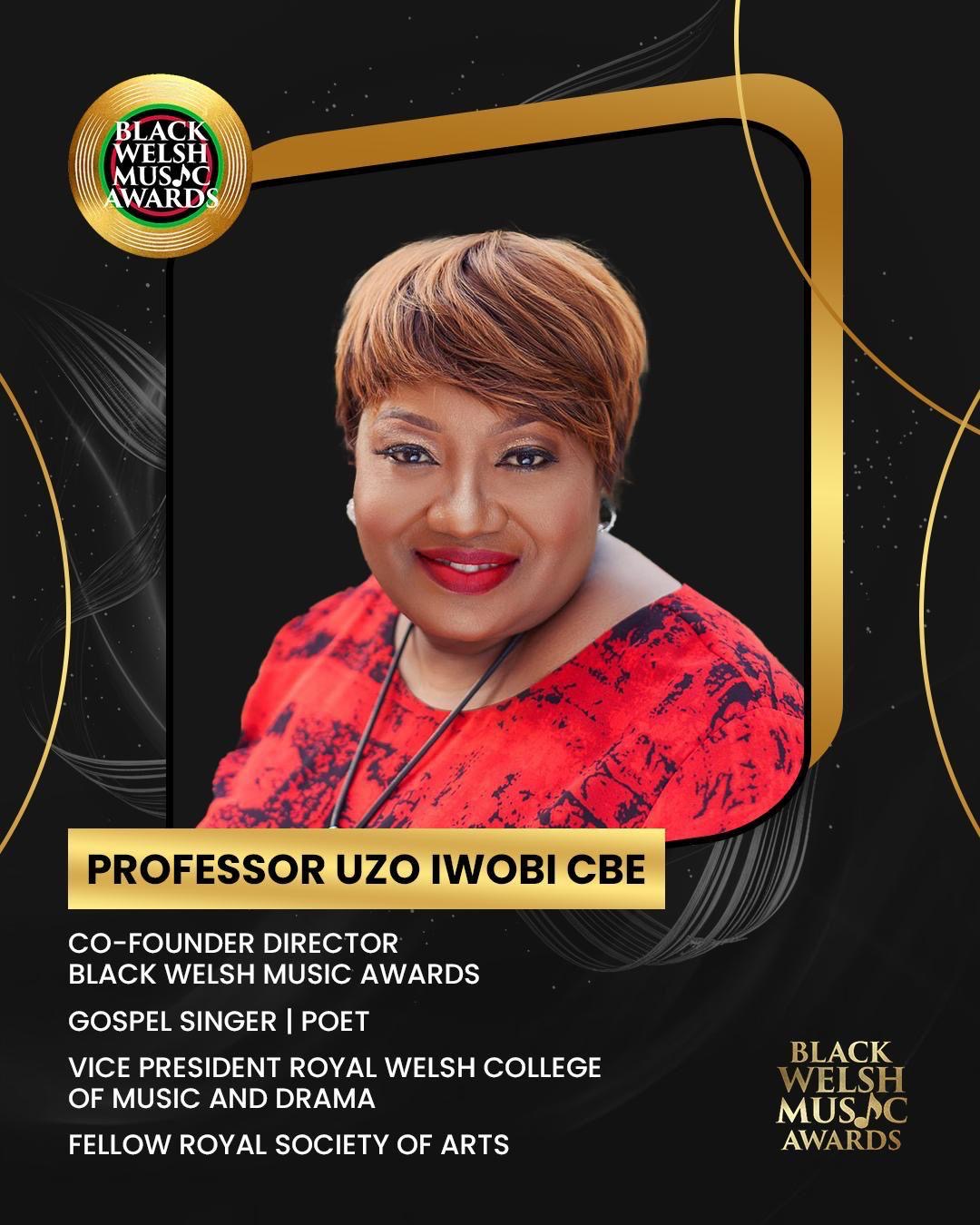 Professor Uzo Iwobi Black Welsh Music Awards Advisory Member