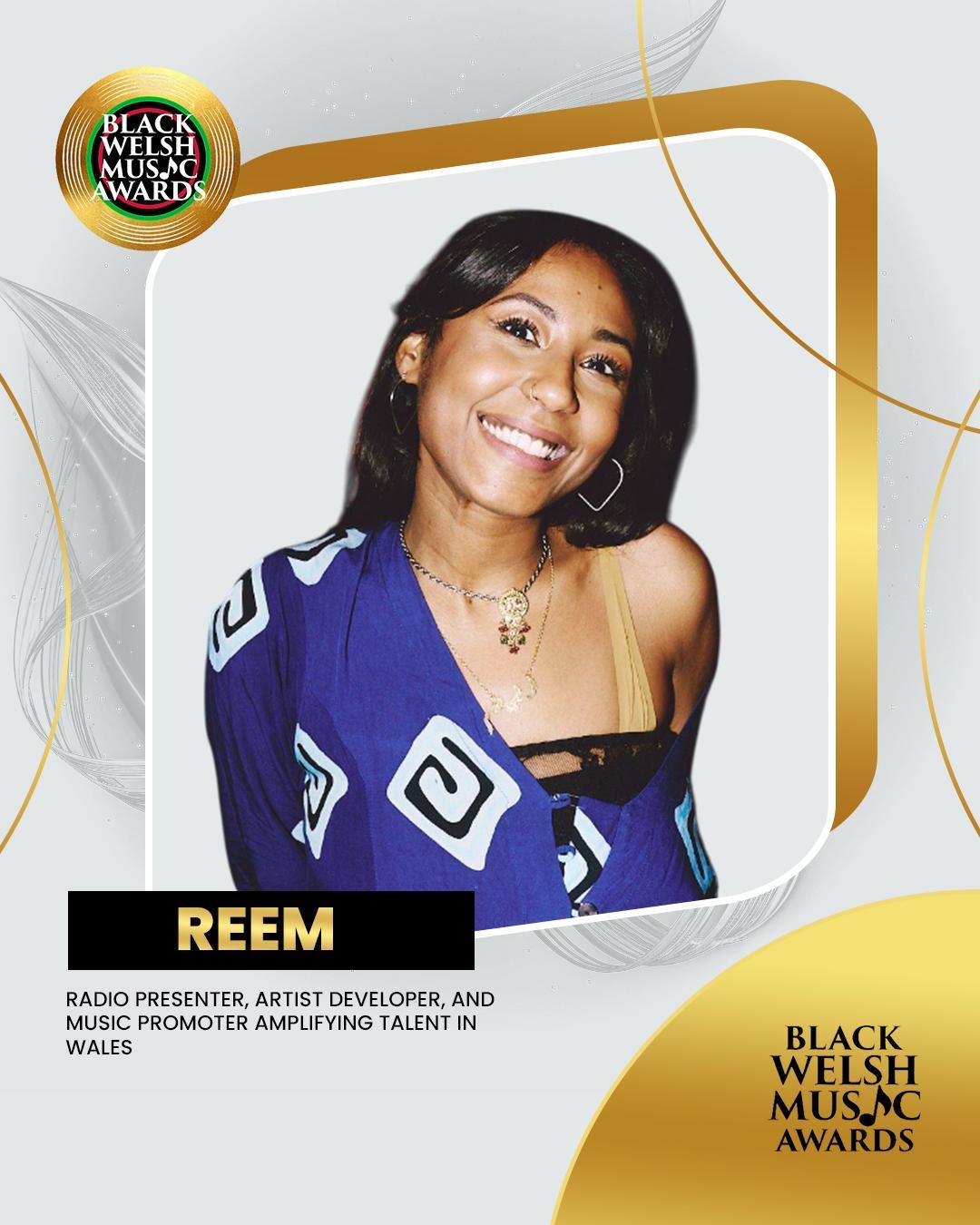 Reem Black Welsh Music Awards Advisory Member